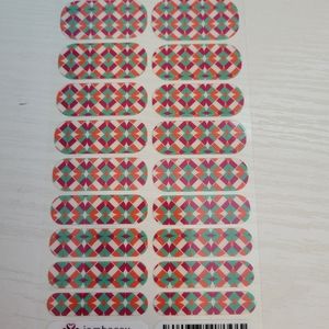 Full Sheet Jam Nail Wraps - Rare